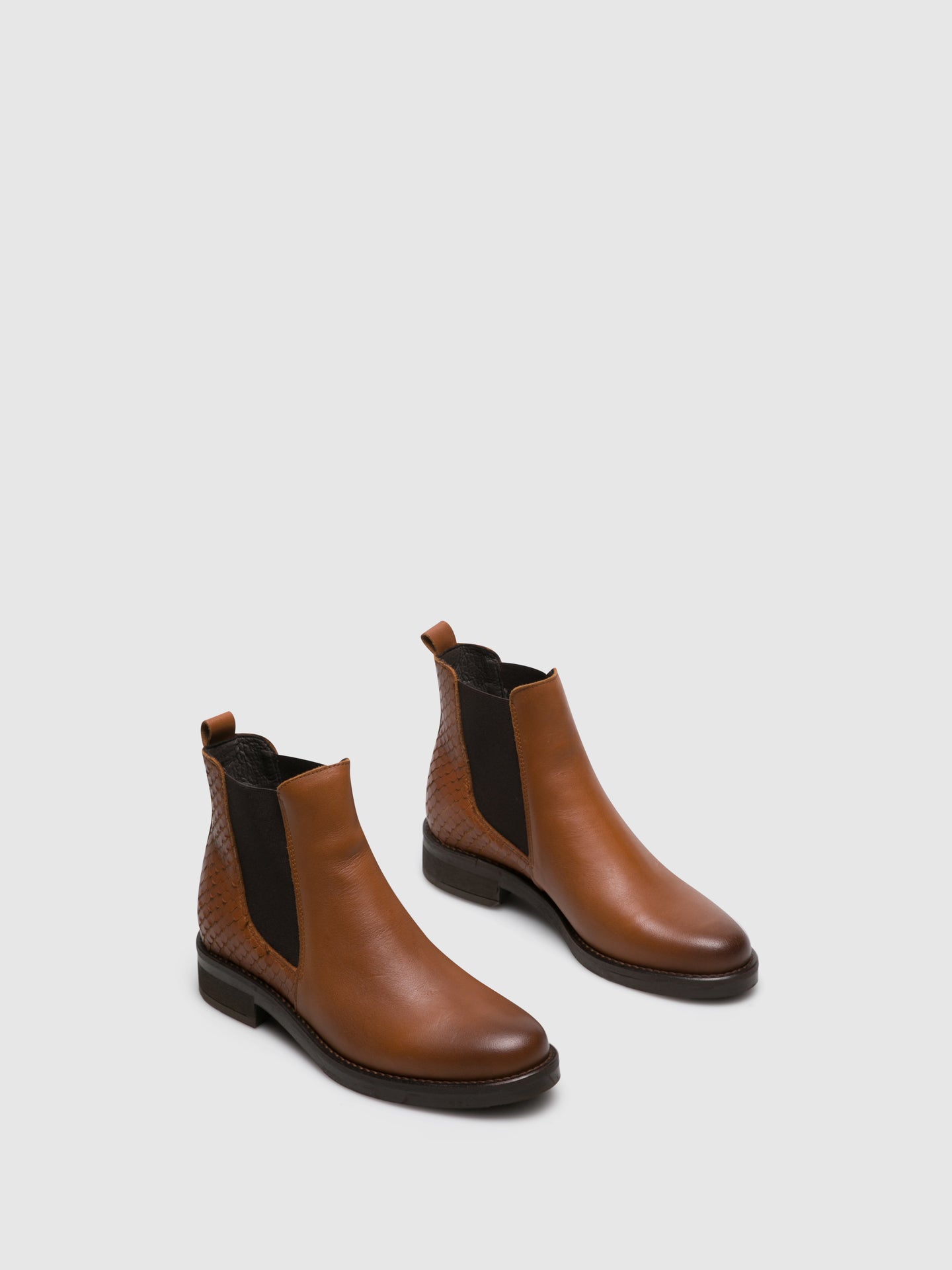 Foreva Botins Chelsea em Camel